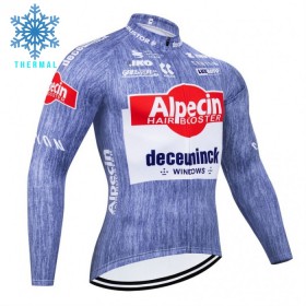 Cykeltrøje Langærmet Vinter 2024 Alpecin Deceuninck